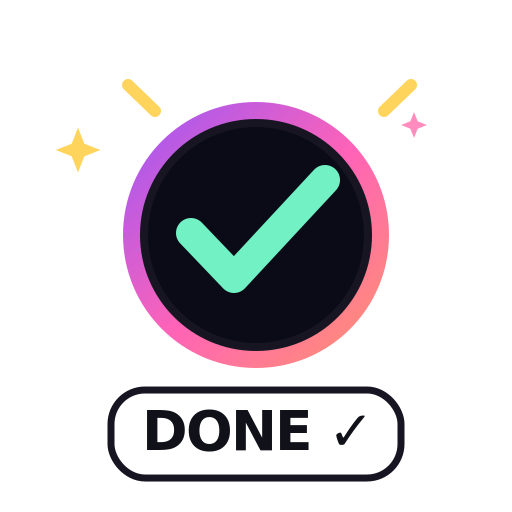 DONE ✓ G7 sticker