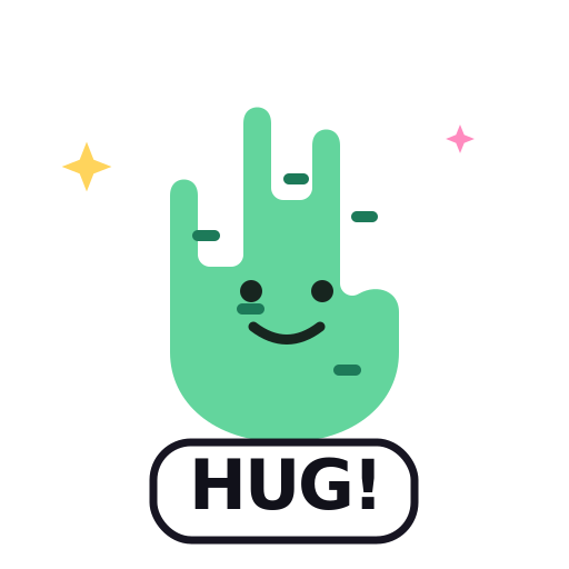 HUG! G7 sticker
