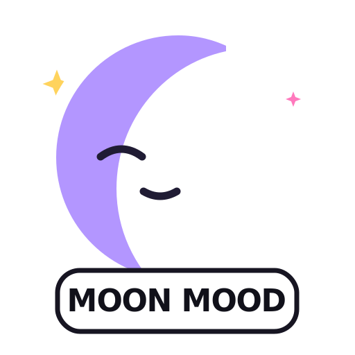 MOON MOOD G7 sticker