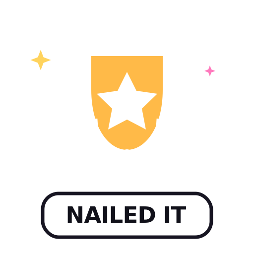 NAILED IT G7 sticker