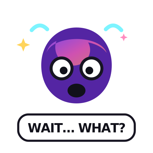 WAIT… WHAT? G7 sticker